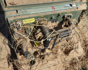 Dirt in padmount